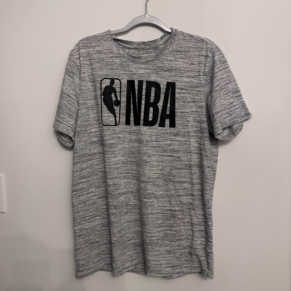 NBA Heather Gray Short Sleeve Tee